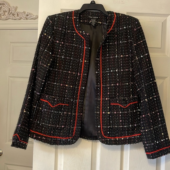 Anne Carson tweed blazer, GUC! - Picture 1 of 3